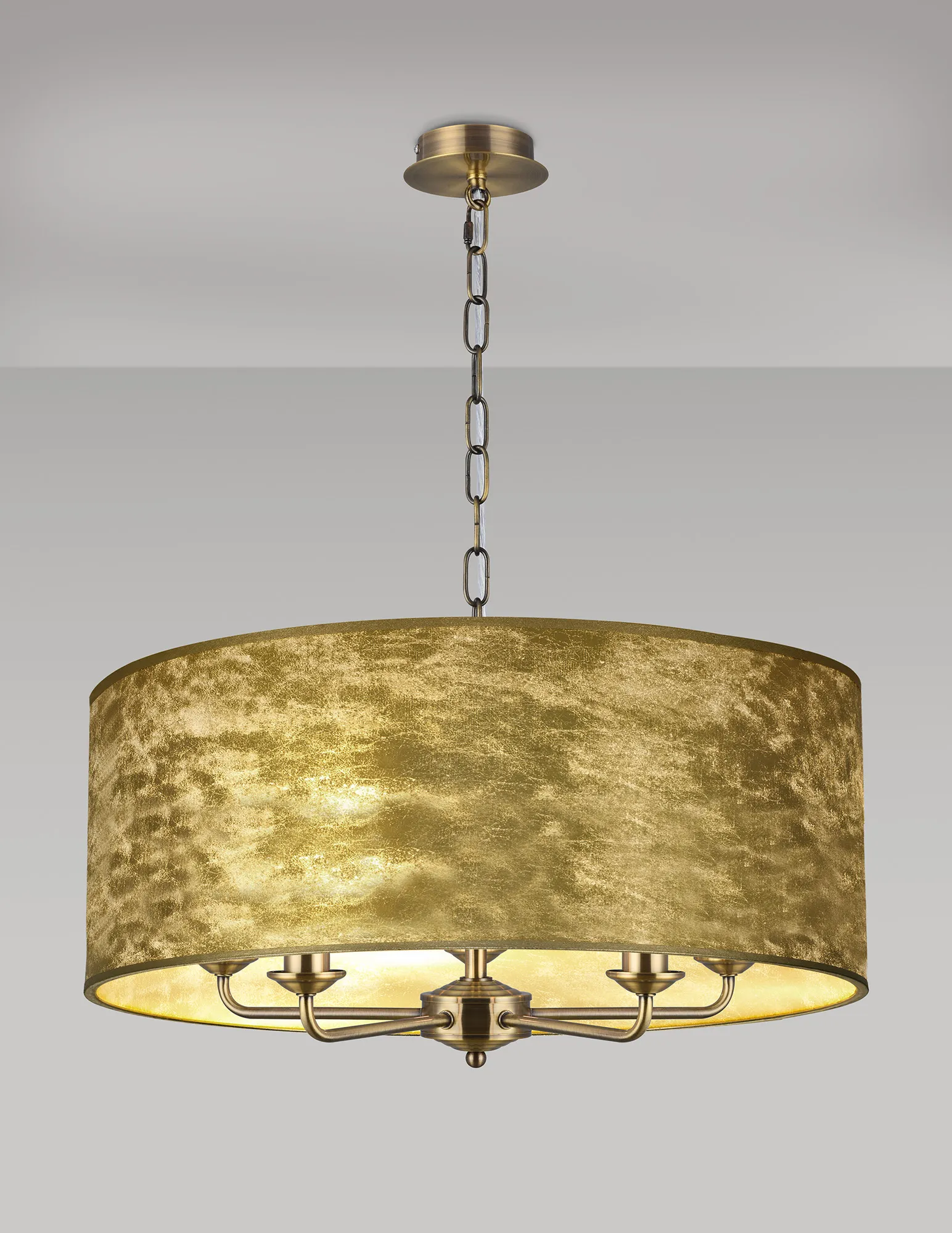 Banyan AB GL Ceiling Lights Deco Multi Arm Fittings